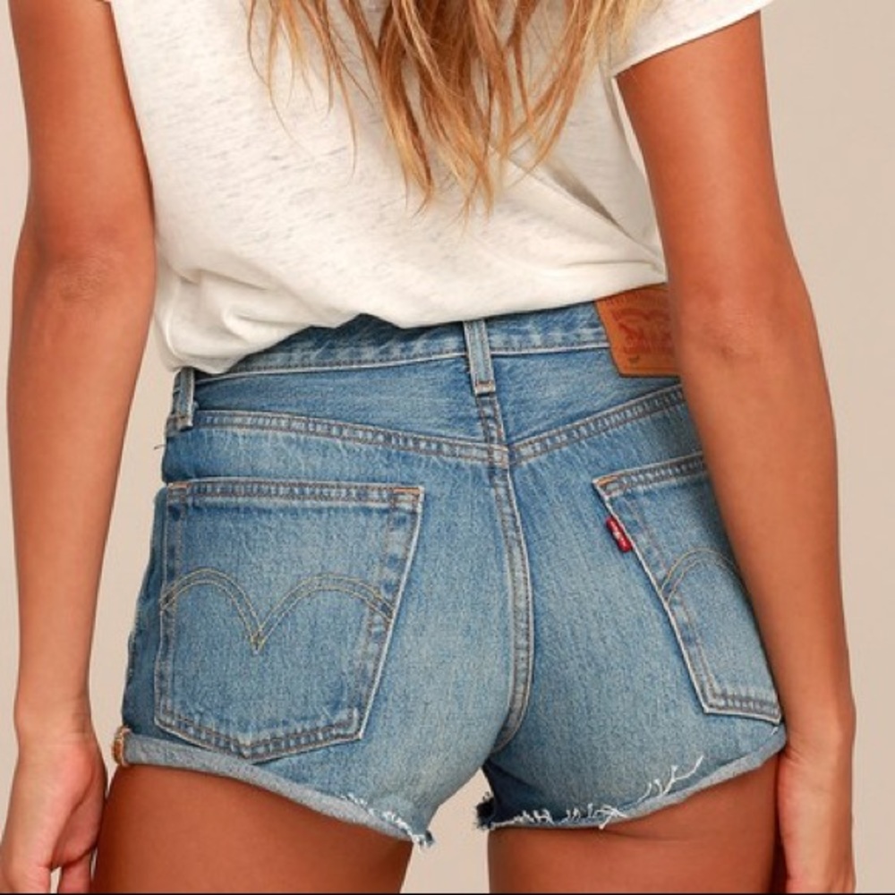 Levi’s 3” inseam denim shorts